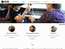 Tablet Screenshot of lansingmakersnetwork.org